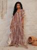 Quick Dry Large Size Beach Cover Up Loose European American Style Robe