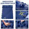 Double Sleeping Pad for 2 Person, Thick Inflatable Camping Mat with Built-in Foot Pump & Pillow, Compact Air Mattress for Hiking, Backpacking, Tent