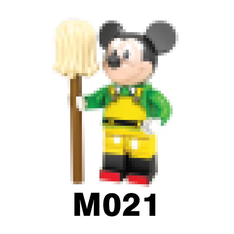 M1003 Anime Series: 8 Educational Building Block Figures for Kids