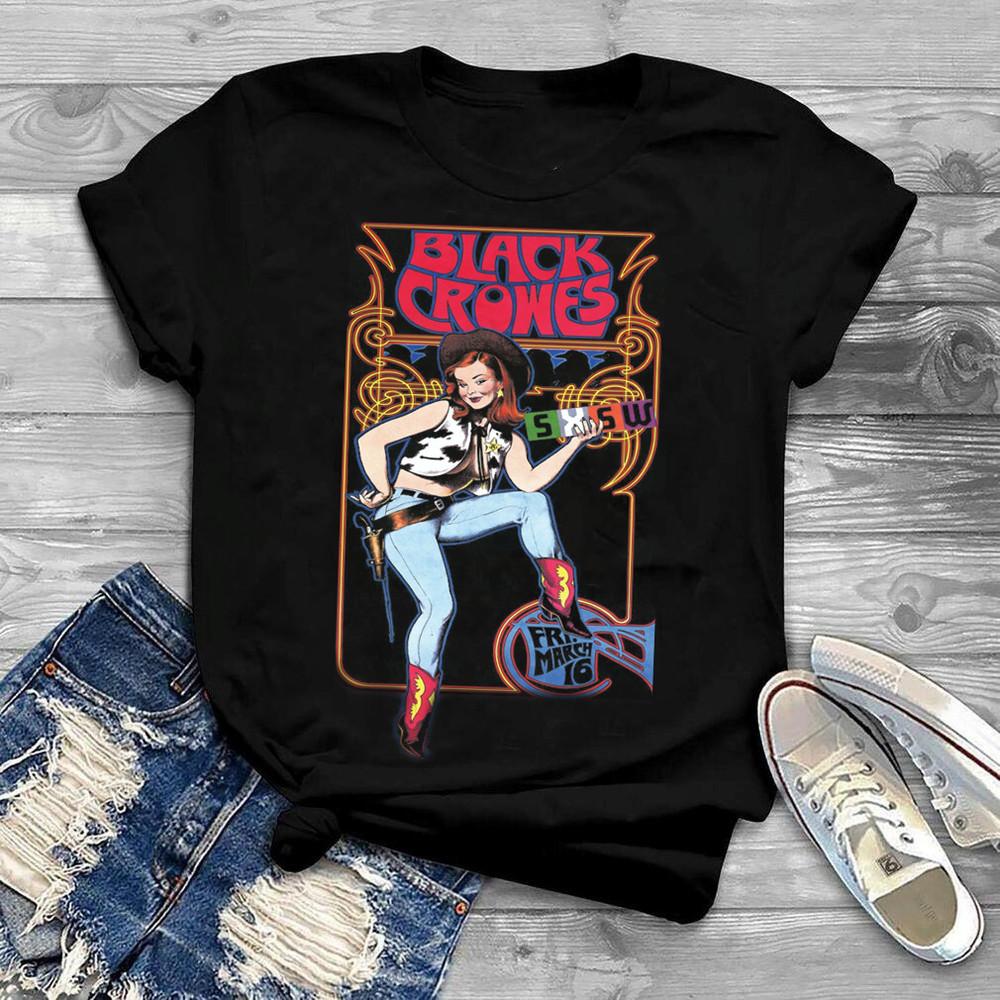 

New Black Crowes Mini Concert unisex S234XL Black Unisex Shirt S006 Unisex T-Shirt L