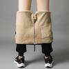 Wählen Sie eine größere Größe Herren Fitness Sportbekleidung Trainingsanzug Unterteile Jogginghosen Hosen Winter Lammwolle Warm Lässige Hosen