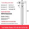 CNC T-Slot Milling Cutter with HTS Three-Sided Blade, Shank Thickness: 6, 8, 10, 12 Mm