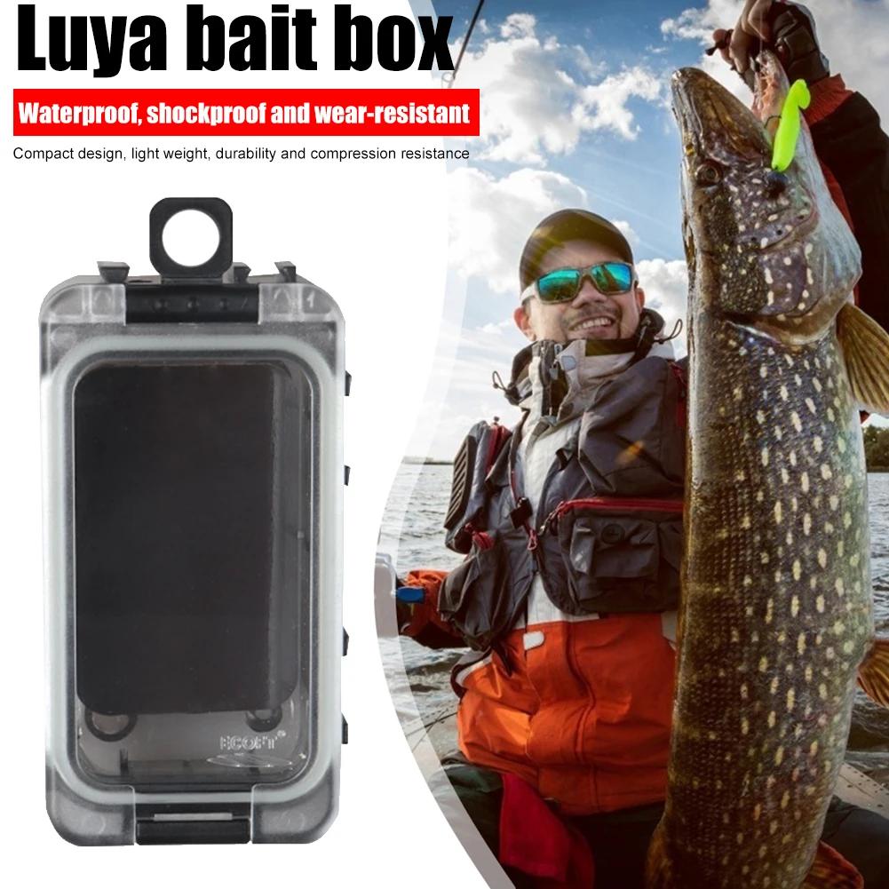 1-3PCS Fishing Bait Storage Case DIY Fishing Tackle Case Fishing Lure Organizer Portable Multifunctional Fishing Gear Accessory