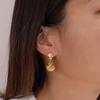 316L Stainless Steel Shell Pendant Drop Earrings Foxanry Fashion Elegant Prevent Allergy Birthday Jewelry Gifts EL0044