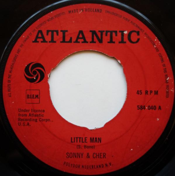 

7inch Record SONNY CHER Little Man 584040 Atlantic 1966 Netherland Rock Used