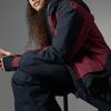 Adidas Terrex Xperior 2L Insulated Rain.Rdy Jacket Color Block Logo Long Sleeve Hooded Ski Jacket Men Jackets Shadow-Red IB4221