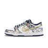 Nike Dunk Jiang Jin Yue, Venus Abrasion Resistant Low Top Skateboard Shoes Unisex White Blue Gold HF5441-107(Team445- )