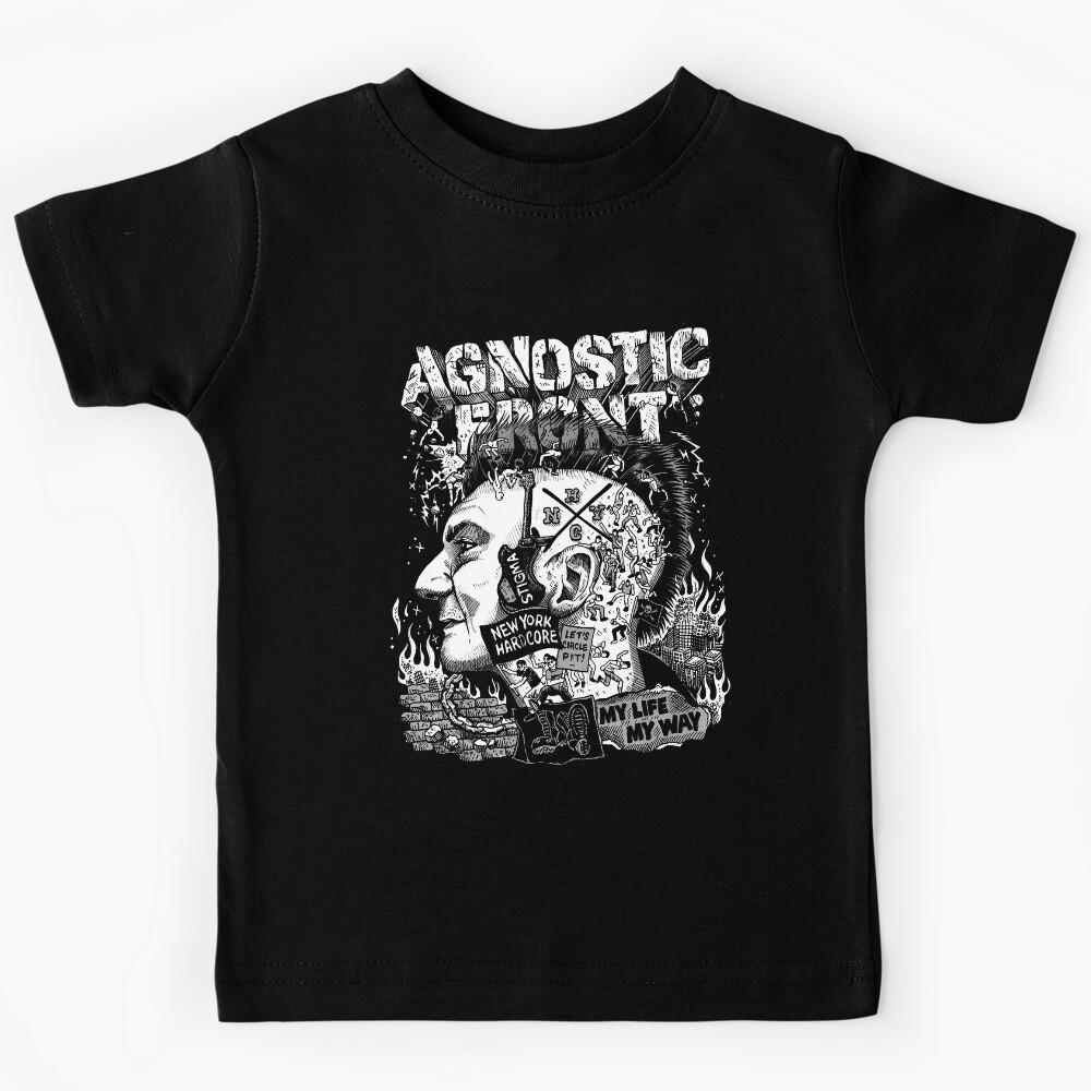 *(&)(hardcore punk ()Agnostic Kids T-Shirt 170