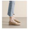 Women's soft soled thick heels round toe shoes