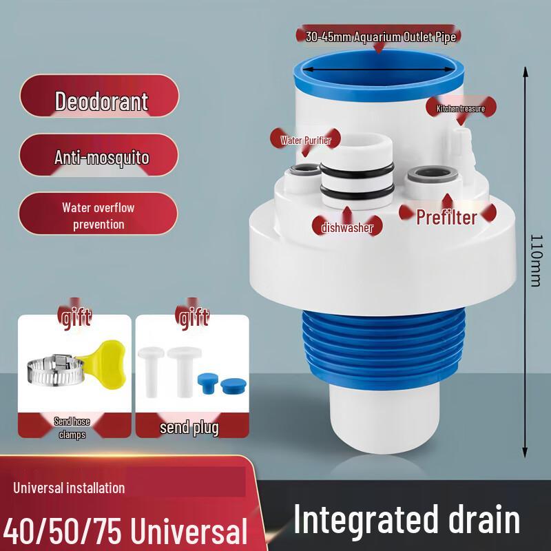 Xuanyong Kitchen Sink Drain Pre-Filter Connector Kit