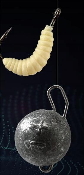 Sztuczne Białe Robaki Paszowe Pinka Baits Muchy Larwy Zestaw 100 Szt.