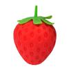Decompression Toy Soft Comfortable Touch TPR Rubber Strawberry Stress Fidget Toy for Child