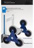 Aluminum Alloy Stair Climbing Hand Truck - Two-Wheel Load King Cart for Cargo Handling & Household Use