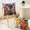 Cartoon P-Paws P-Patrol Pillow Case Living Room Accent Couch Back Support Square Lounge Restful Nap Companion