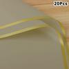 20 Stück Bunte Blumenwickler Goldener Rand DIY Geschenkstrauß Verpackungspapier Blume Wasserdicht Blume Dekoration