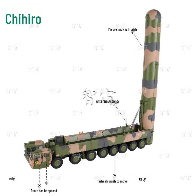 Dongfeng-41 Ballistic Missile Vehicle Model 1:40