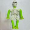 Glow-in-the-Dark Skull Suction Cup Puzzle Toy: Telescopic, Ever-Changing, Fun Stress Reliever