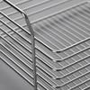 Stainless Steel Storage Basket Stackable Wire Rustproof Countertop Organizer for Pantry,