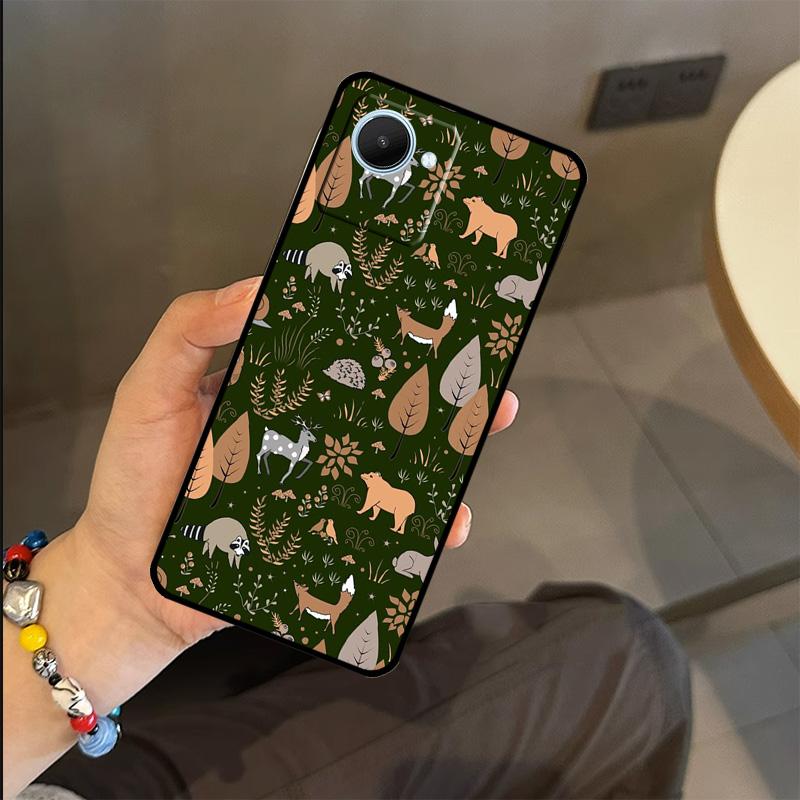 

Forest Wild Woodland Animals Case For Realme 15 14 11 12 13 Pro Plus GT7 Pro GT6 C55 C51 C53 C35 C33 C61 C65 C67 C71 C75 Realme C31