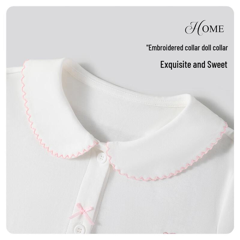 Navigare Girls' Summer Short-Sleeve Pajama Set