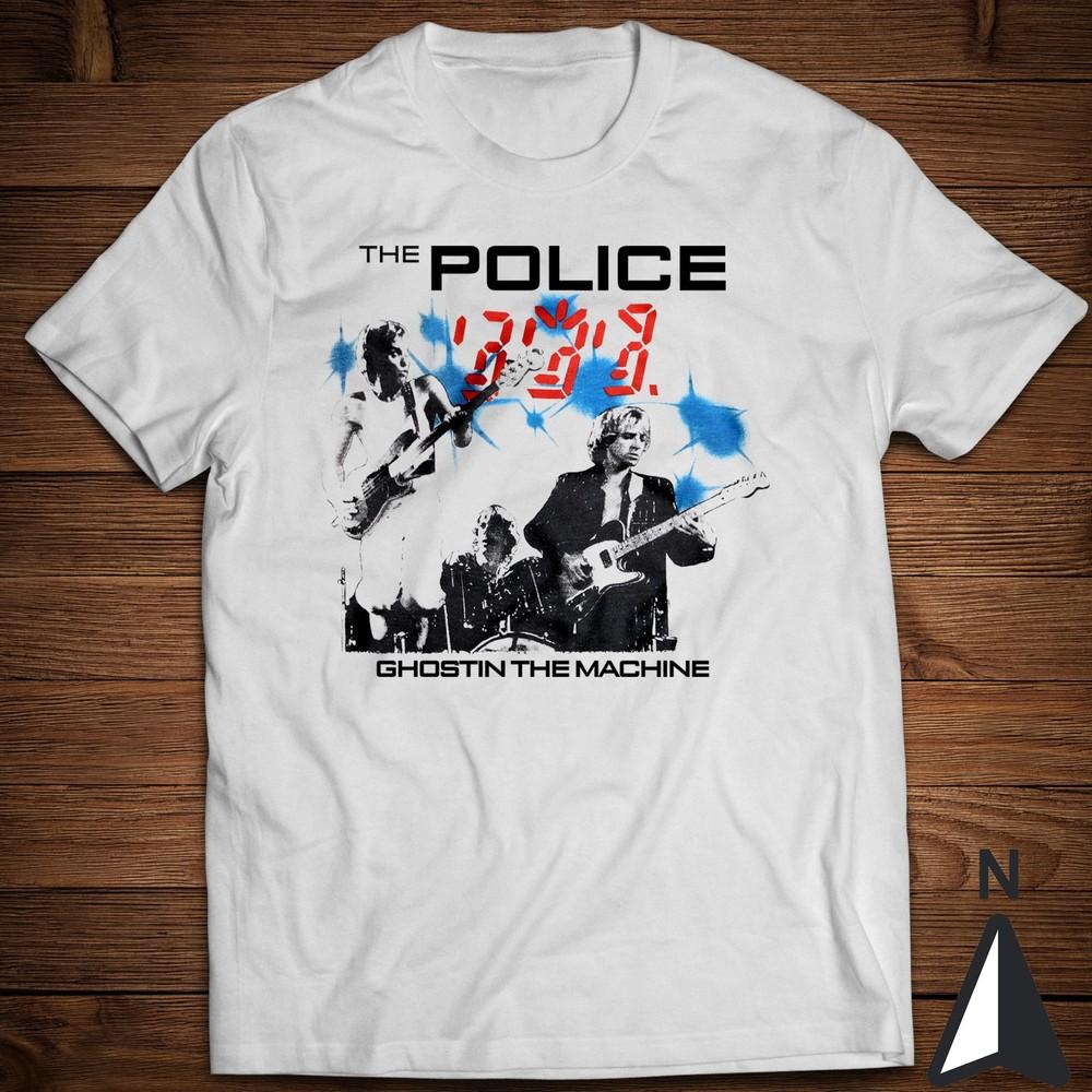 Ghost in the Machine T-Shirt The police Sting Invisible Sun Demolition Man Sting Unisex T-Shirt M
