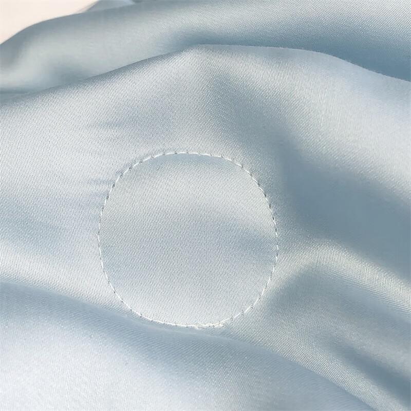 Belle Anna Water-Washed Silk Embroidered Cooling Summer Quilt