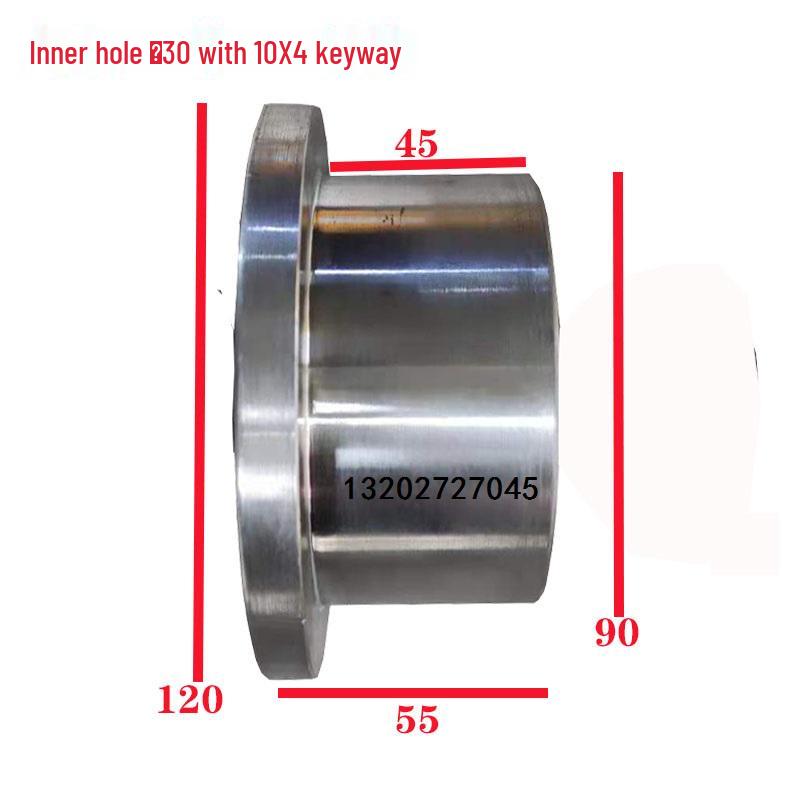 Electric Rail Cart Drive Wheel with Keyway - Internet Celebrity AGV Pulley Train Wheel