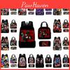 Dream Bbq Ena Pattern Childrens Backpack Lunch Bag Pen Case Set Schoolbag Gift