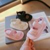 2025 Summer Girls' Soft Sole Casual Sandals - Fashionable Princess Beach Shoes for Little Girls