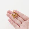 20pcs/lot 14K 18K Gold Plated Platinum Cylinder Bracelet Metal Beading Loose Spacer Beads For Decorate DIY Jewelry Findings