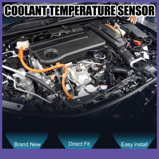 Coolant Water Temp Sensor Gold Tone Inner ONE  For Mazda 3 No.L35G-18-840