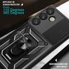 For Samsung Galaxy 25 Plus Case Slide Camera Protect Armor Phone Case for Samsung Galaxy 25 Ultra Magnet Holder Ring Cover
