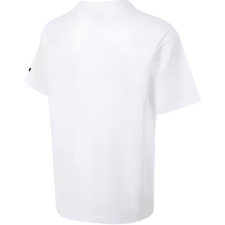 Puma Logo Casual Sports Comfortable Breathable Round Neck Short Sleeve T-Shirt Men Tops White 684177-02