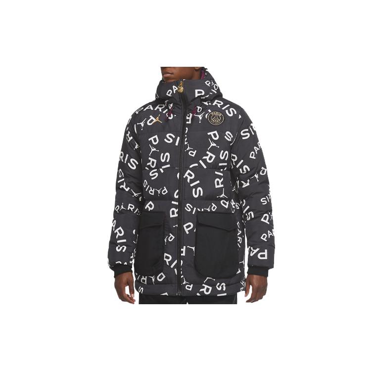 Jordan PSG Paris Saint Germain Down Jacket Paris Saint-Germain Men s Black CK9737-010 XS