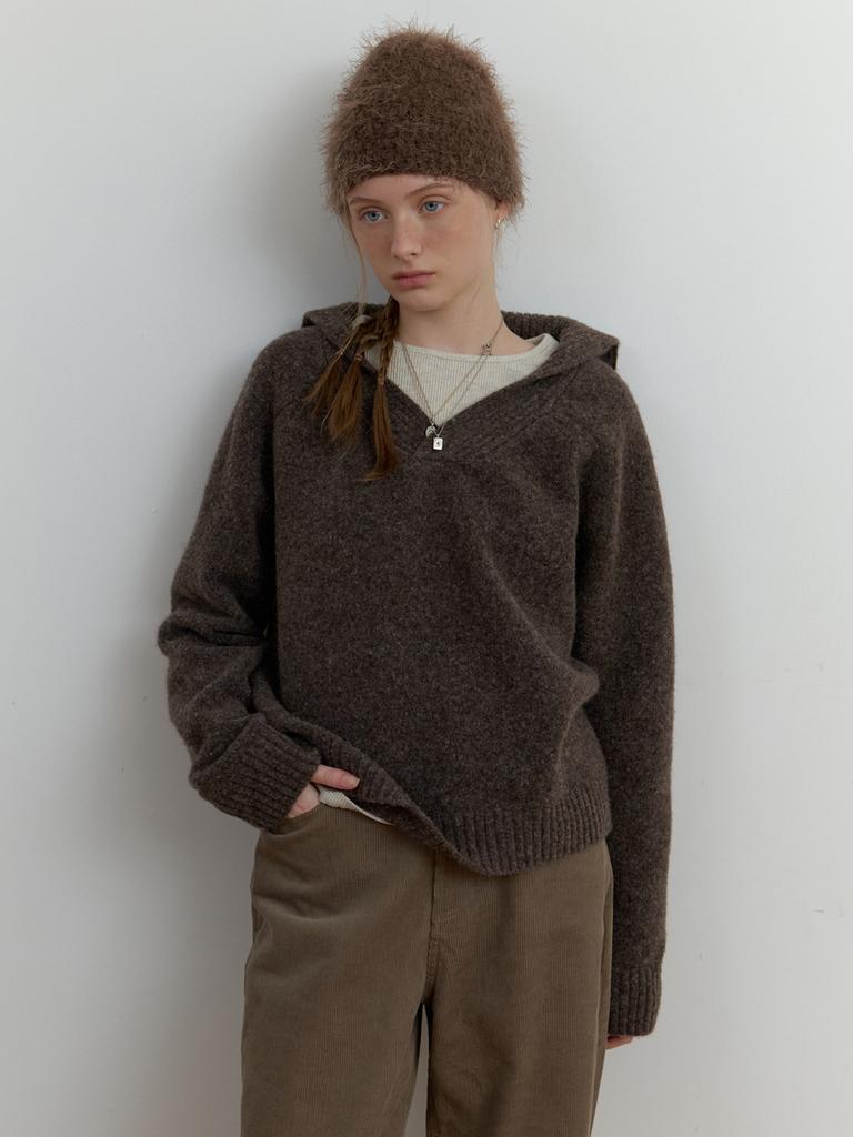 Deomiteun Verre Sailor Knit (Brown)