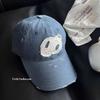 Fashion Hat Korean trendy brand ripped cap children American retro street deepening big head circumference showing face small baseball cap
