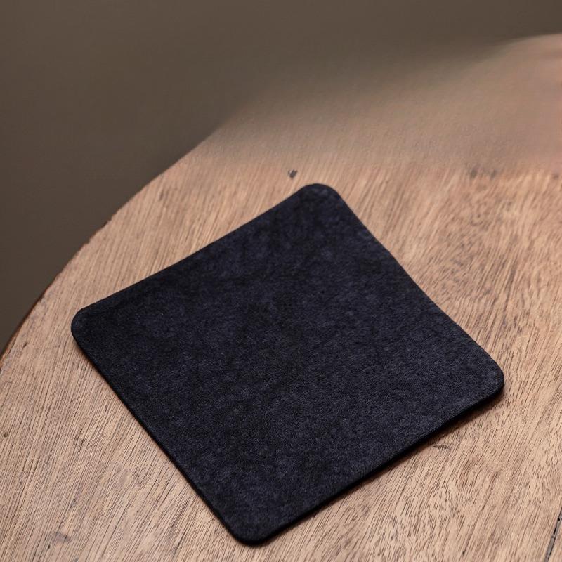 

Canvas tie-dye teacup pad absorbent pot pad Chinese retro anti-scalding fabric coaster dry tea pad