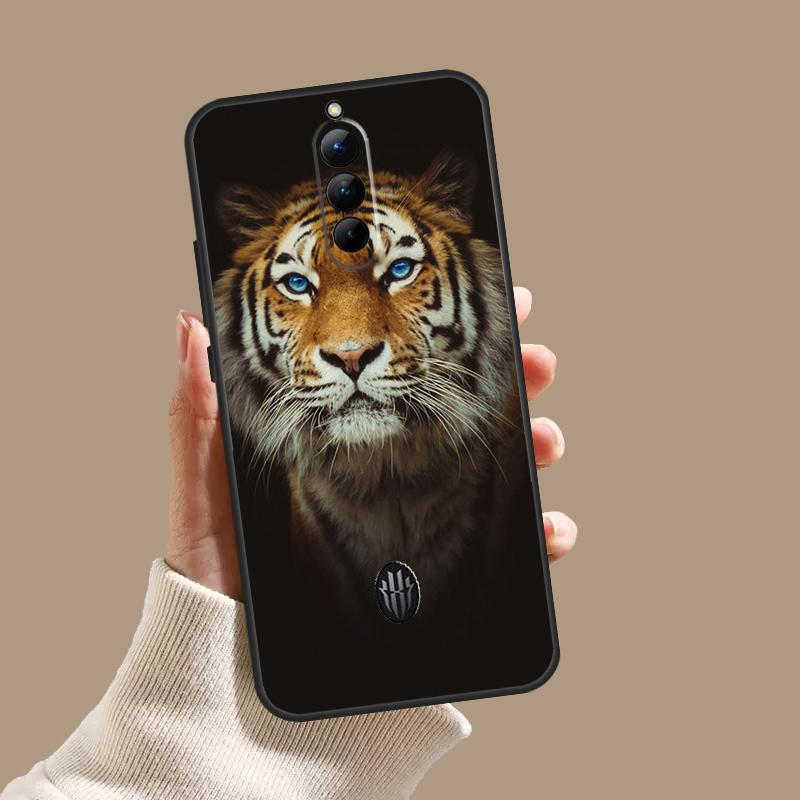 Animal Tiger Case For ZTE Nubia Red Magic 10S 9S 8S 8 9 10 11 Pro Plus 6 7 6S 7S Pro 5G 6R 10 Air Cover
