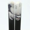 Yamakatsu Mino Touen Katsushika Hokusai Ansichten des Berges Kleine Platte und Essstäbchen Geschenk Geschirrset Plattendurchmesser 12 x 2 cm Essstäbchen 23 cm Welle