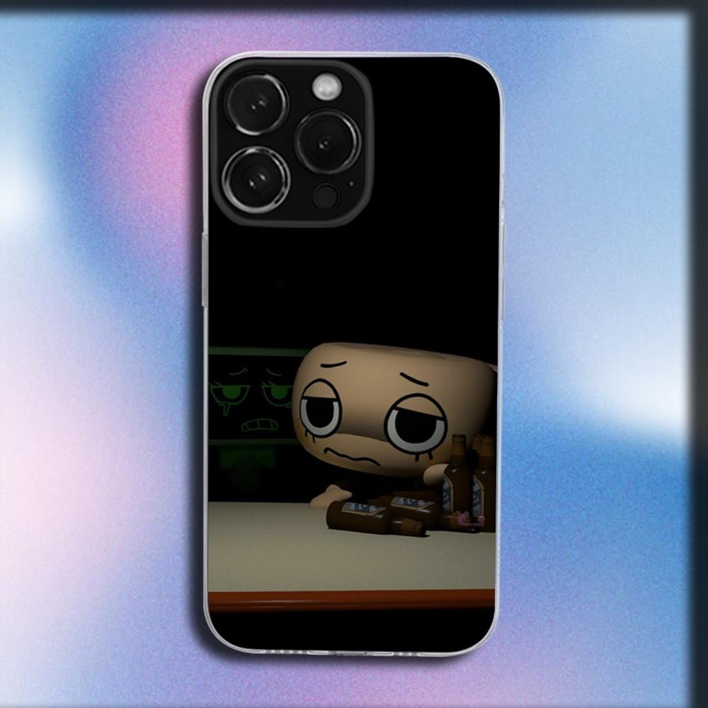 Goob D-Dandys World Phone Case For iPhone 16,15,14,13,12,11 Plus,Pro,Max,XR,XS,X,Plus,SE,Mini Transparent Soft Cover