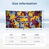 Aston Villa Football Beach Towel Soft Microfiber Summer Towel Quick Dry Absorbent Towel for Beach Swimming Pool Travel