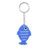 Cartoon Fish Keychain Pendant - Soft PVC Rubber, Underwater Creature Design for Party Favor