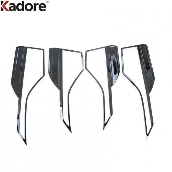 For Volkswagen VW T-cross Tcross 2018- Steel Car Inner Door Audio Speaker Cover Trim Loudspeaker Frame Accessories