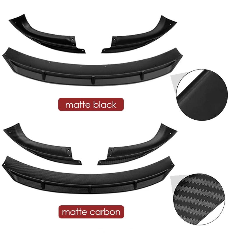 For Tesla Model 3 2024-2026 Accessories Bumpers Front Lip Front Bumper Diffuser Spoiler Wing for Model 3 Highland Accessories