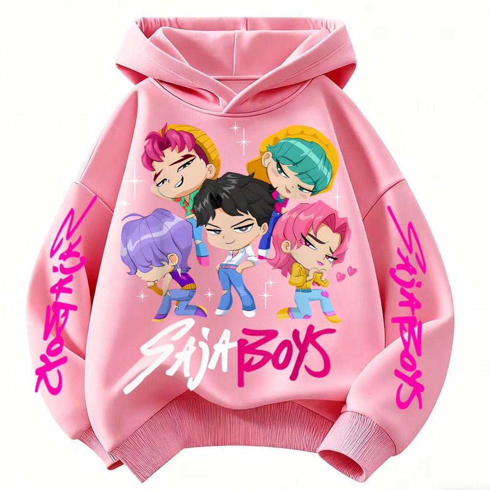 Kids Anime Demon Slayer Tomioka Print Cotton Hoodie Unisex Boys Girls Casual Tshirt 100-160cm Childrens Cartoon Clothes