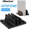 HdoorLink 3 In 1 Adjustable Vertical Support Laptop Desktop Stand Tablet Cell Phone Holder For IPad MacBook Mac Pro Base Tablet Bracket