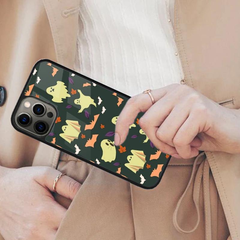 October Halloween Spooky Ghost Magnetic Phone Case For APPLE iPhone 17 Air 16 14 13 12 Pro Max 15 Plus Wireless MagSafe Cover
