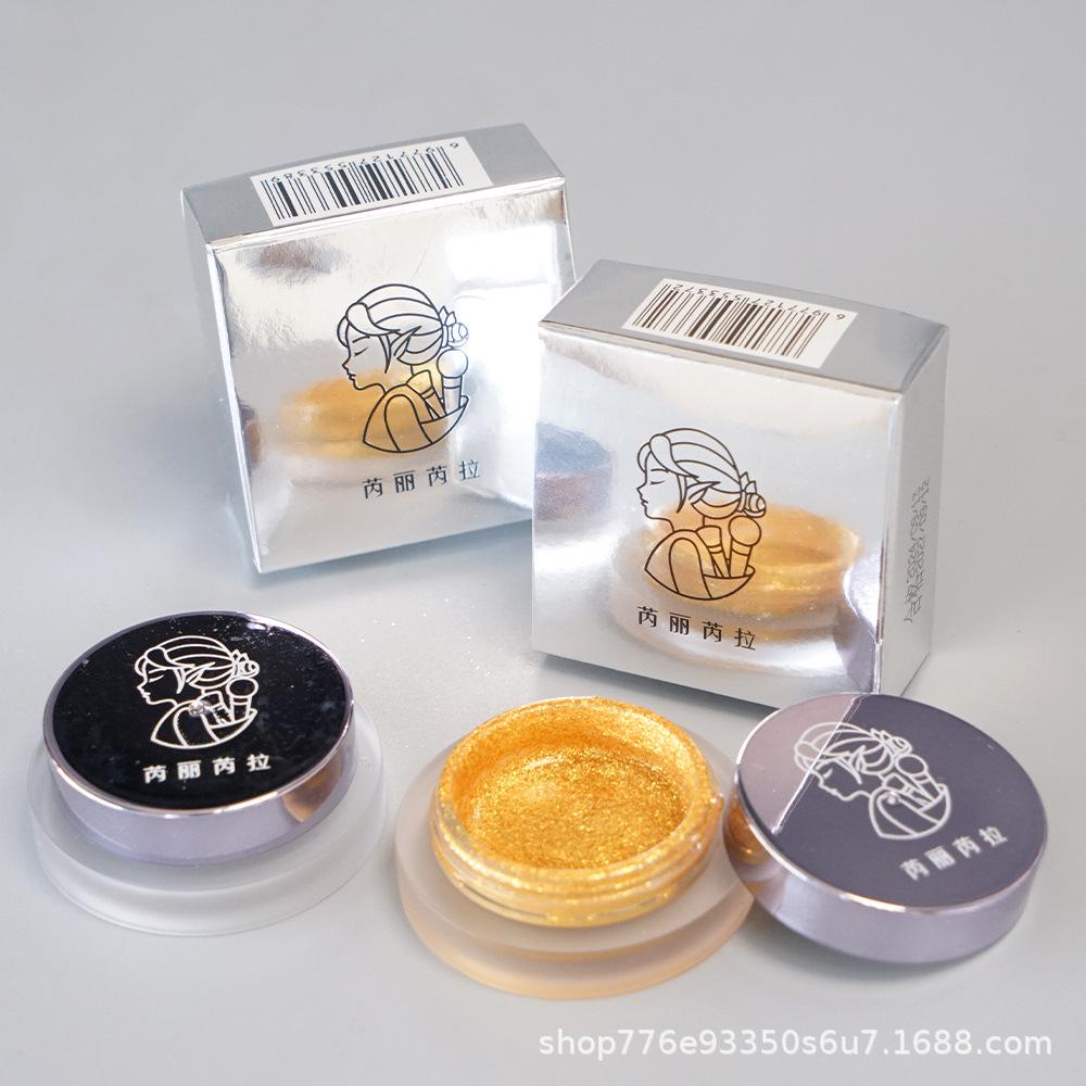 Gold Glitter Gel Eyeshadow Shiny Metallic Eye Makeup For Festival