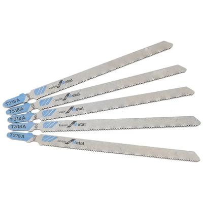 Jigsaw Blade Jigsaw Blades Cutting For Fibreboard Set T318A 132mm Length 5Pcs Accessories HCS Pack Parts Replace
