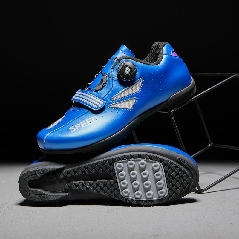 Mountain bike lock cycling shoes men's and women's road bike lock shoes hard-soled spinning shoes